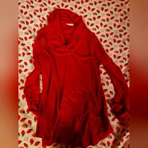 Maurices pink long sleeve sweater